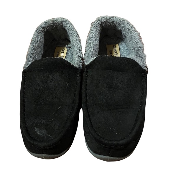 ❗️5/$25❗️Deer Stags Lil Spun Boy’s Slippers Size 5 Big Boy - Picture 2 of 4